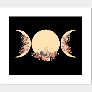 Triple Moon Goddess Posters and Art